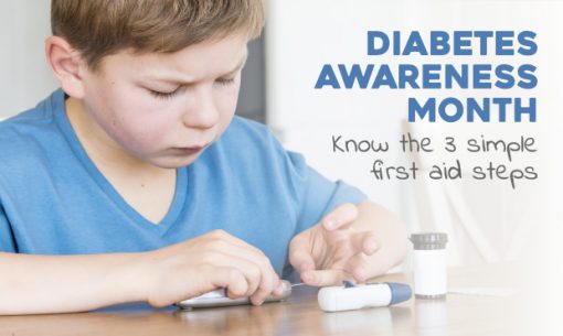 3 Simple Steps for Diabetes First Aid