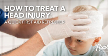 first aid for a head injury